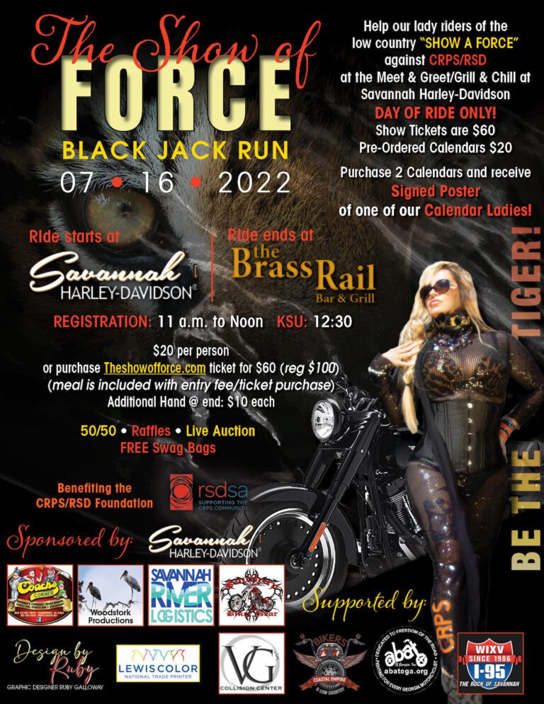 show of force ride flyer July 16 2022